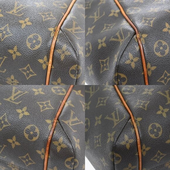 LOUIS VUITTON Logo Totally PM Shoulder Bag Monogram Leather Brown - Picture 13 of 16